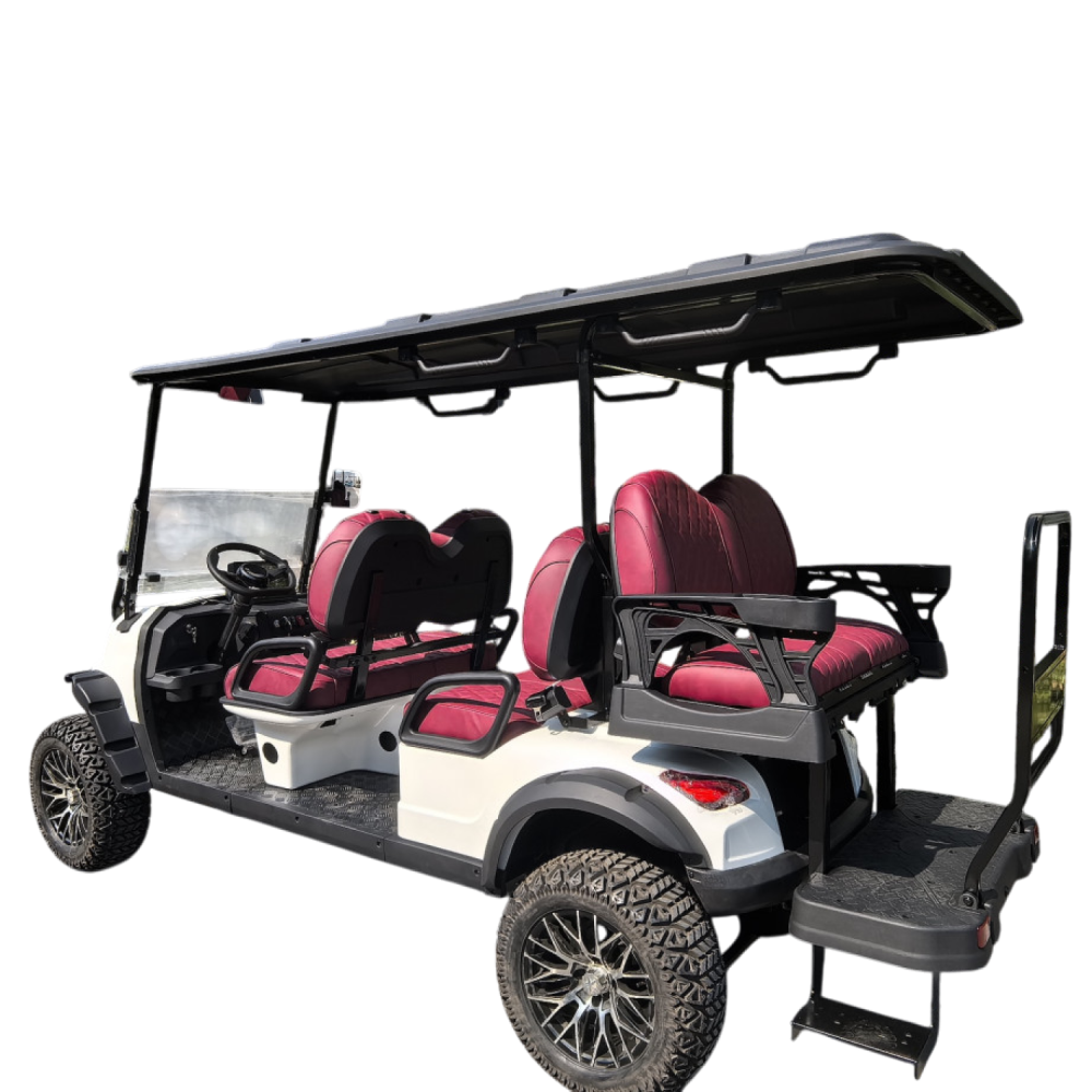 Гольфкар GreenCamel Сонора A42L (4+2, 4kW AC, R14 литые) LUX lifted  2