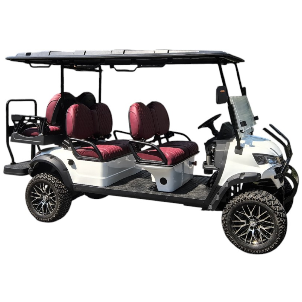 Гольфкар GreenCamel Сонора A42L (4+2, 4kW AC, R14 литые) LUX lifted  9