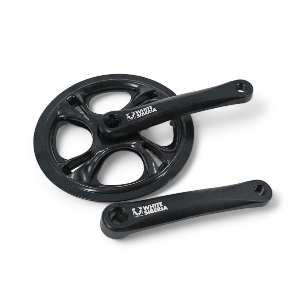 Комплект от педалей (звезда 48Т*170 + 2 шатуна) для электровелосипеда White Siberia CAMRY ALLROAD/LIGHT/CAMRY X