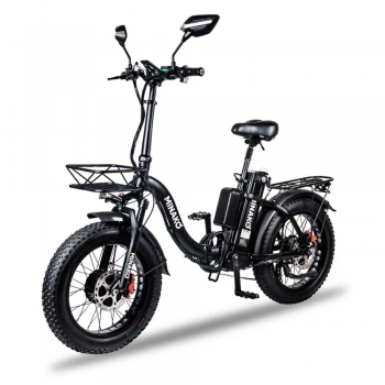 Электровелосипед Minako F11 Dual черный
