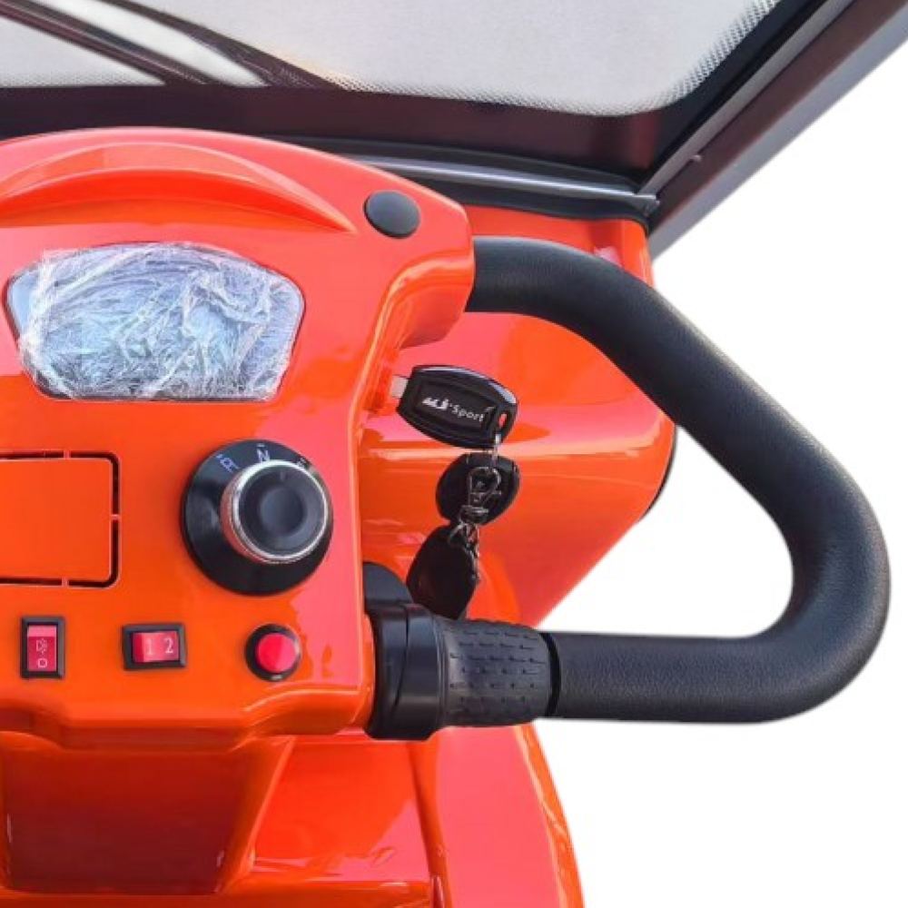 Гольфкар GreenCamel Сонора A3 ECO (3 seats 1000W R8) Оранжевый 7