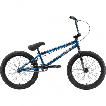 Велосипед BMX TECH TEAM GRASSHOPPER 2022 черно-синий
