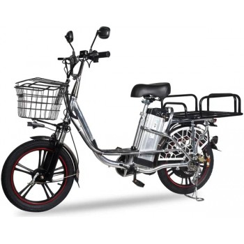 Электровелосипед Колхозник Minako V12 Lux + 12Ah Комплект "Курьер"