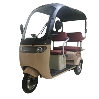 Электротрицикл Yasmand Рикша Li-ion Белый